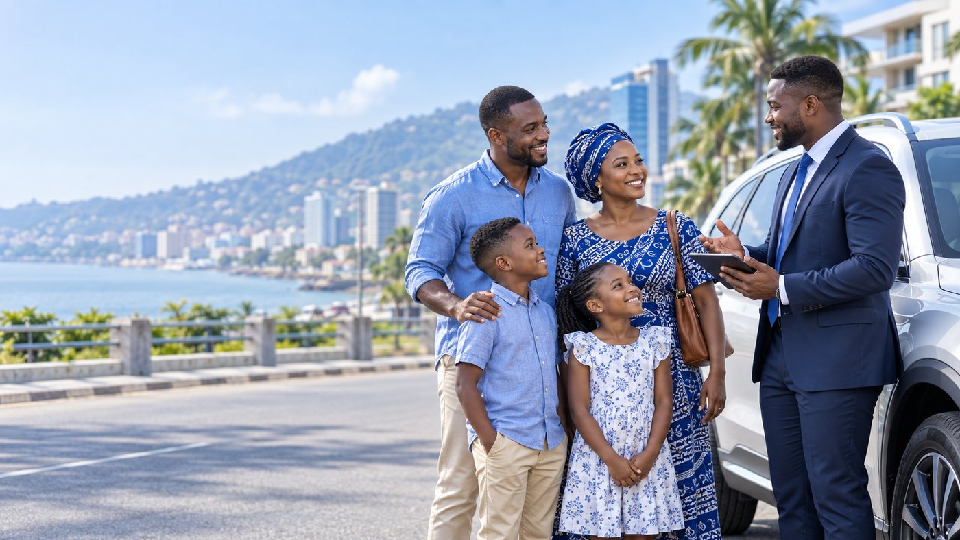 A family discussing their protection needs with an advisor